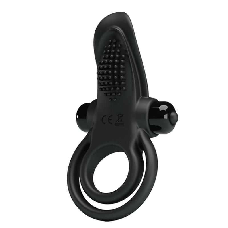 Ерекційне кільце - Pretty Love Vibrant Penis Ring Black