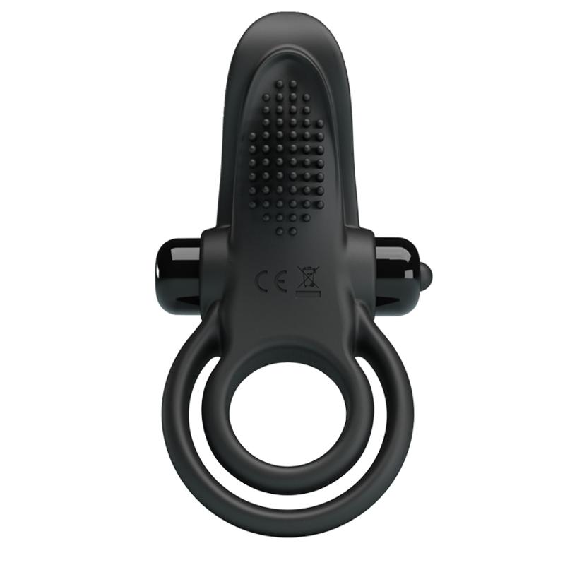 Ерекційне кільце - Pretty Love Vibrant Penis Ring Black