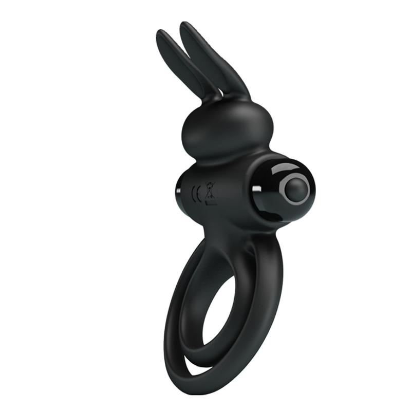 Ерекційне кільце - Pretty Love Vibrant Penis Ring III Black