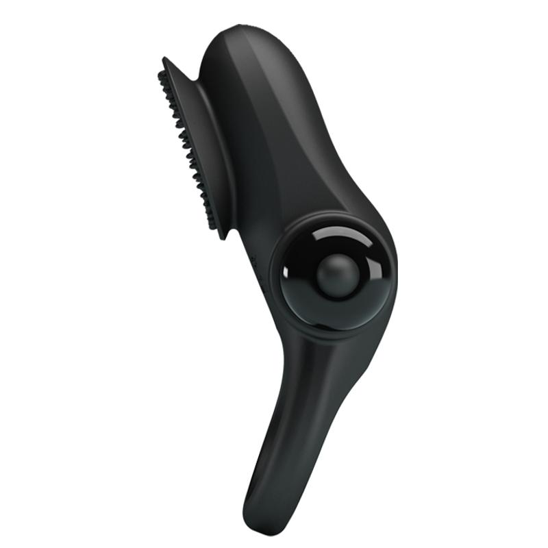 Ерекційне кільце - Pretty Love Vibrant Penis Ring II Black