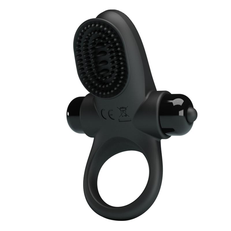 Ерекційне кільце - Pretty Love Vibrant Penis Ring II Black