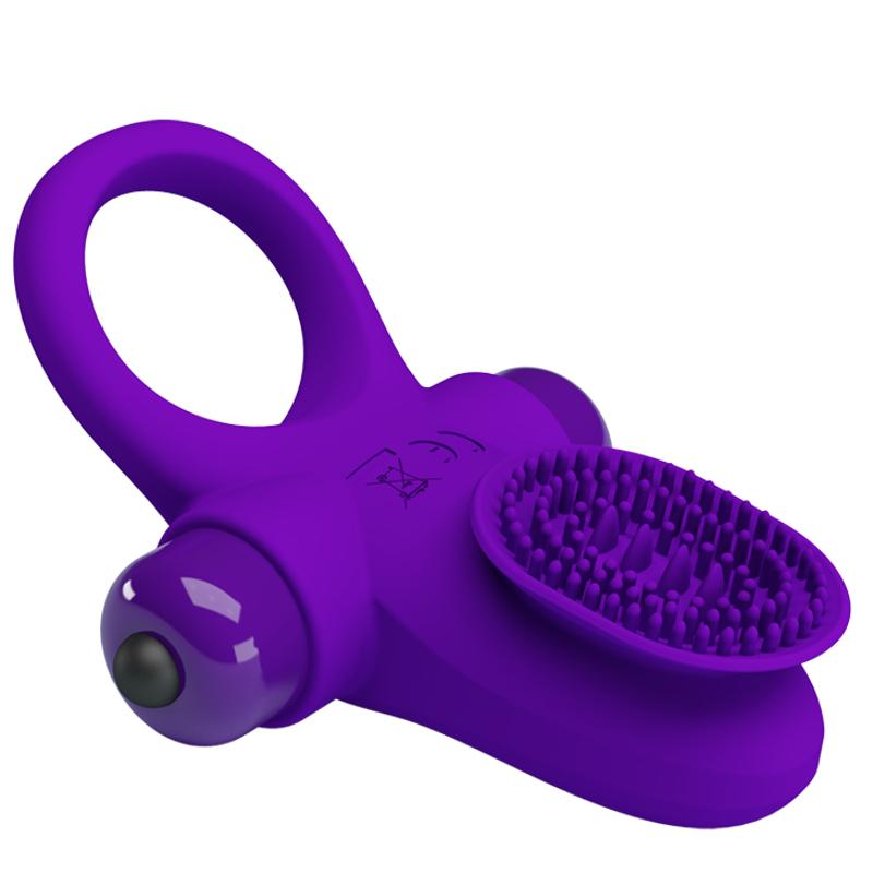 Ерекційне кільце - Pretty Love Vibrant Penis Ring II Purple