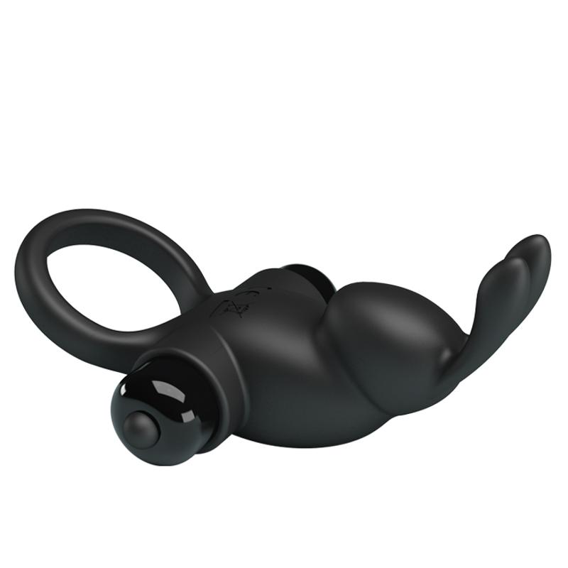 Ерекційне кільце - Pretty Love Vibrant Penis Ring I Black
