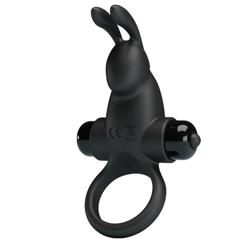 Ерекційне кільце - Pretty Love Vibrant Penis Ring I Black