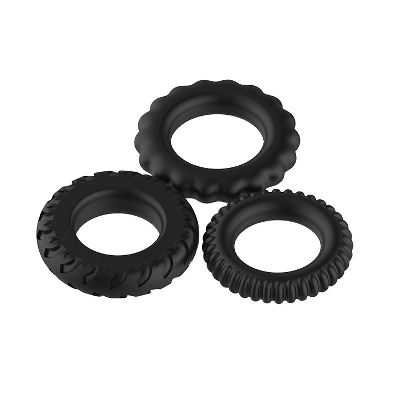 Ерекційні кільця - Titan Cock Ring Set Blue