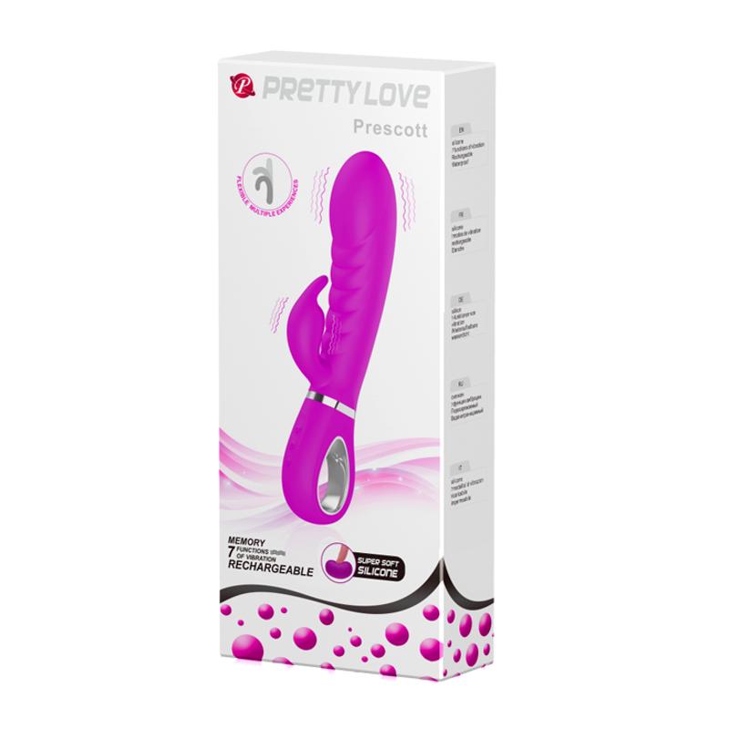 Вібратор - Pretty Love Prescott Vibrator Purple