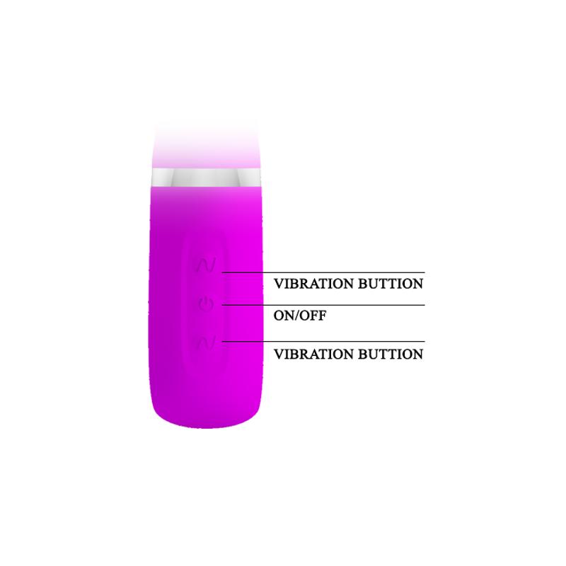 Вібратор - Pretty Love Prescott Vibrator Purple