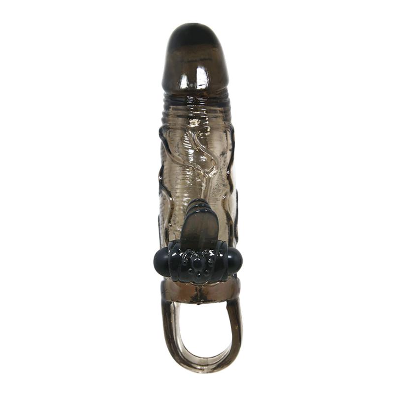 Насадка на член - Brave Man Vibrating Penis Sleeve Black