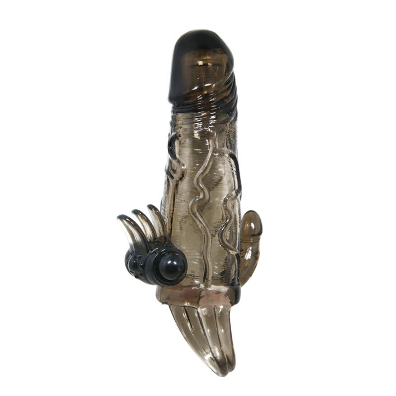 Насадка на член - Brave Man Vibrating Penis Sleeve Black