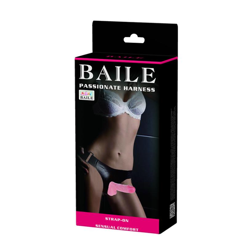 Страпон - Baile Passionate Harness, 15 см
