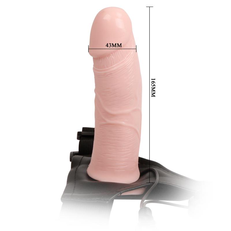 Страпон - Men's Pants Replacement Vibrating Strap On, 16,5 см