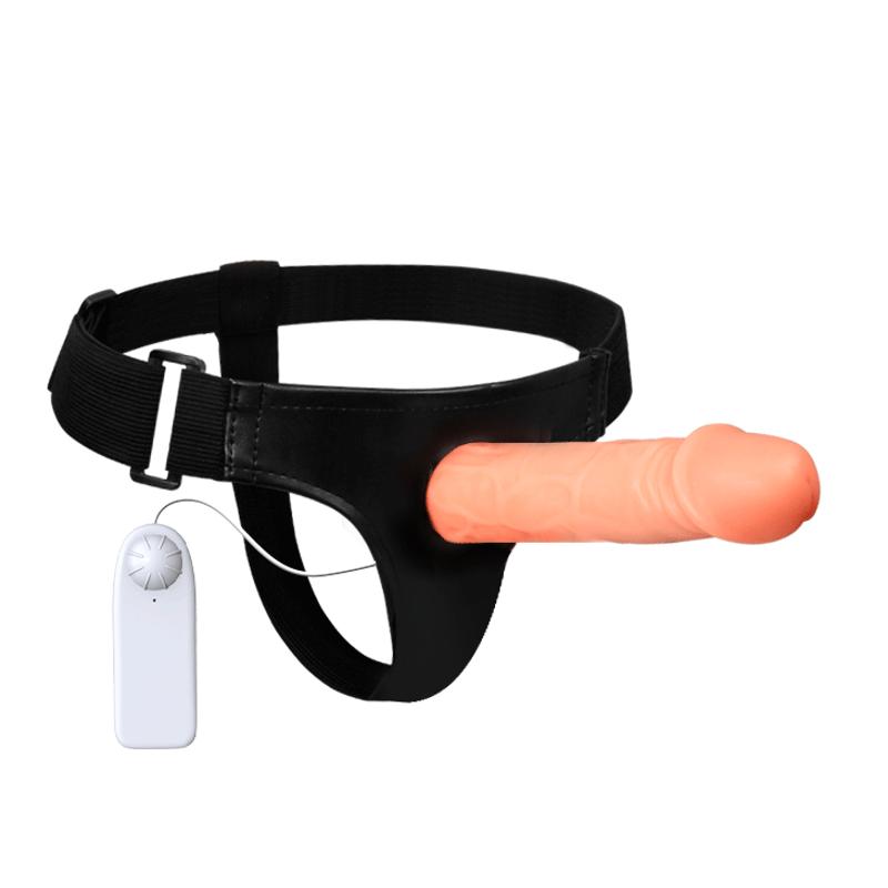 Страпон - Baile Jessica Strap On Vibrating, 17 см