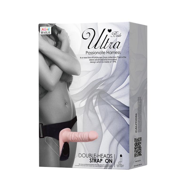 Страпон - Ultra Vibrating Doble-Heads Strap On