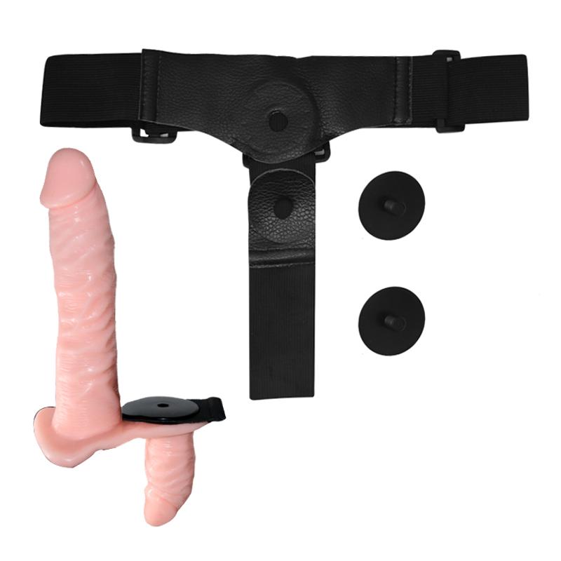 Страпон - Ultra Vibrating Doble-Heads Strap On