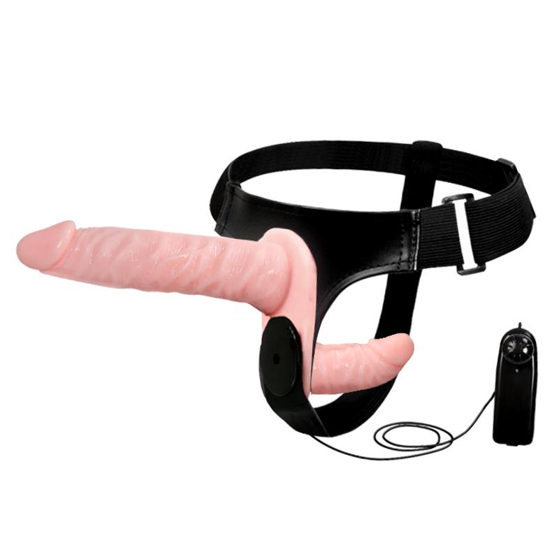 Страпон - Ultra Vibrating Doble-Heads Strap On
