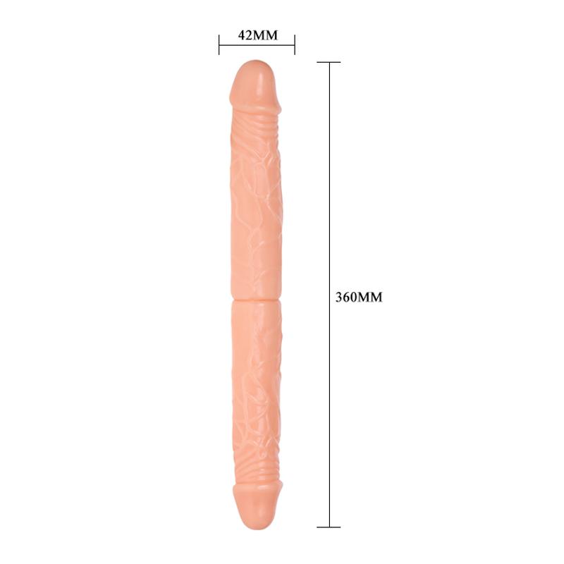 Двосторонній фалоімітатор - Double Dones My Florence Dildo, 36 см
