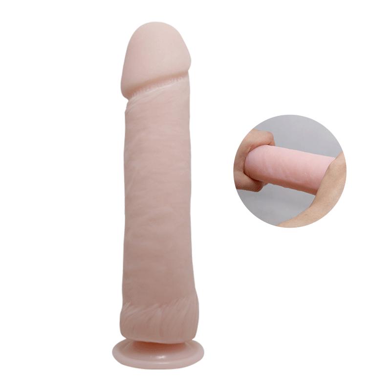 Фалоімітатор без мошонки - The Big Penis String Stimulation, 26 см