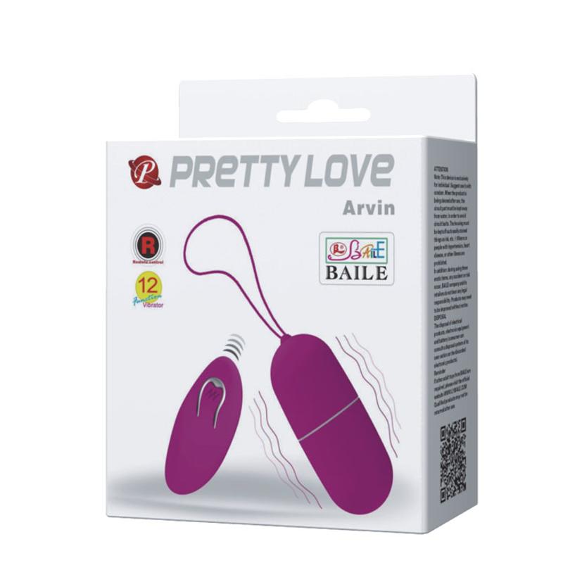Віброяйце - Pretty Love Arvin Vibrating Egg Purple