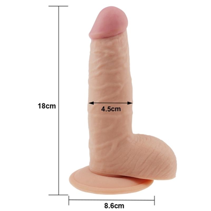 Фалоімітатор - The Ultra Soft Dude 7.5" #2