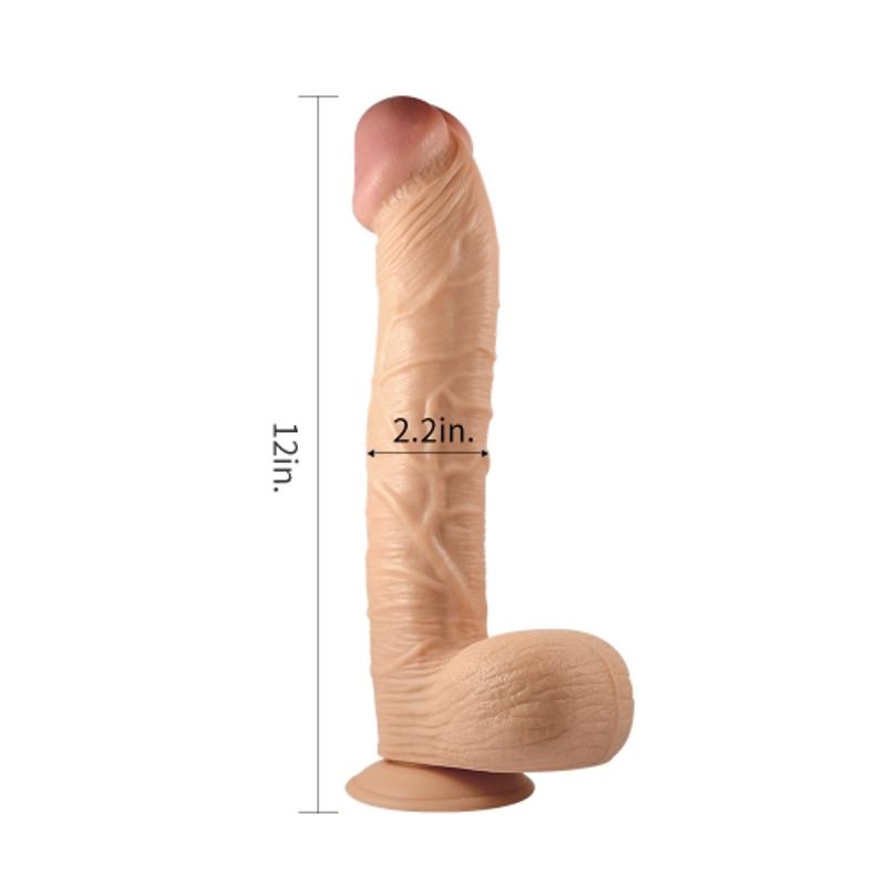 Фалоімітатор - King-Sized Realistic Dildo 12"