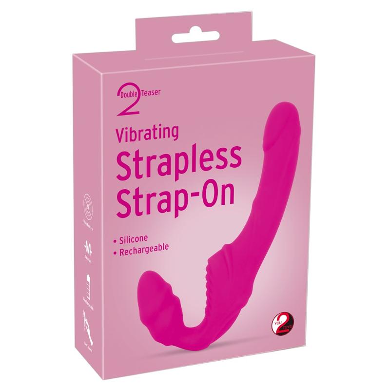 Страпон - Vibrating Strapless Strap-On
