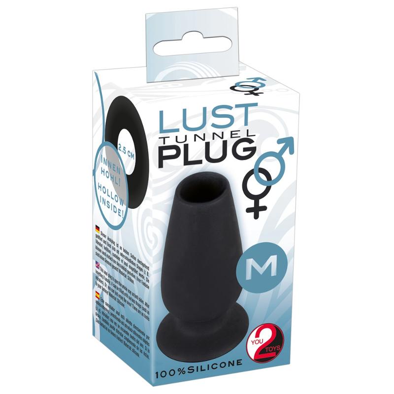 Анальна пробка - Lust Tunnel Plug M