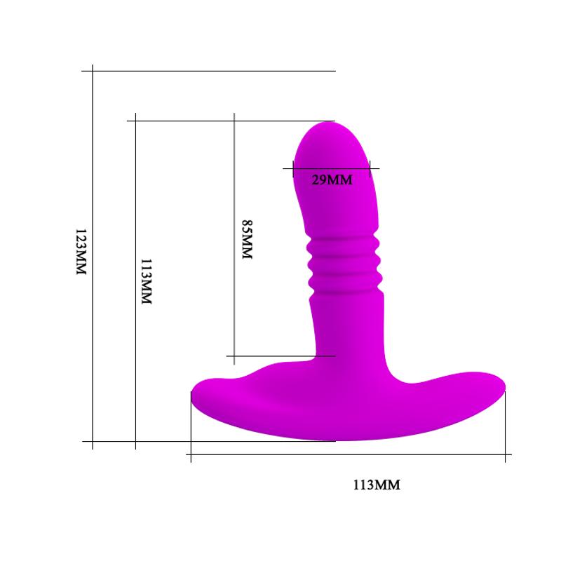 Вібратор - Pretty Love Heather Vibro Stimulator Purple