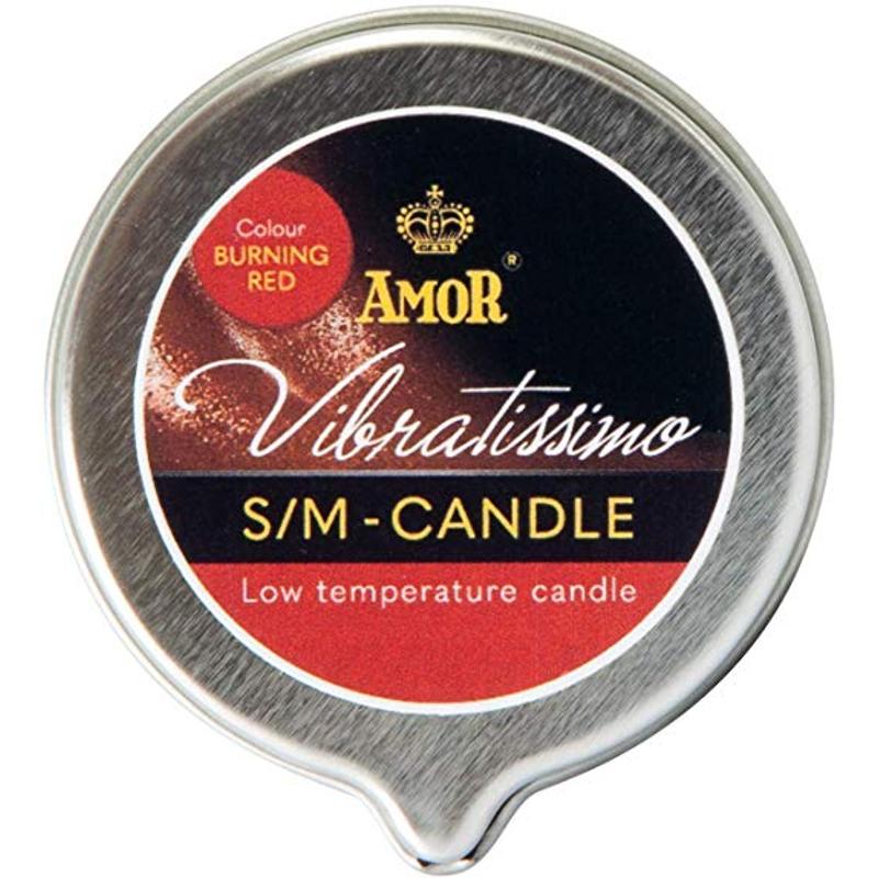 Масажна свічка - Vibratissimo Burning Red, 50 мл