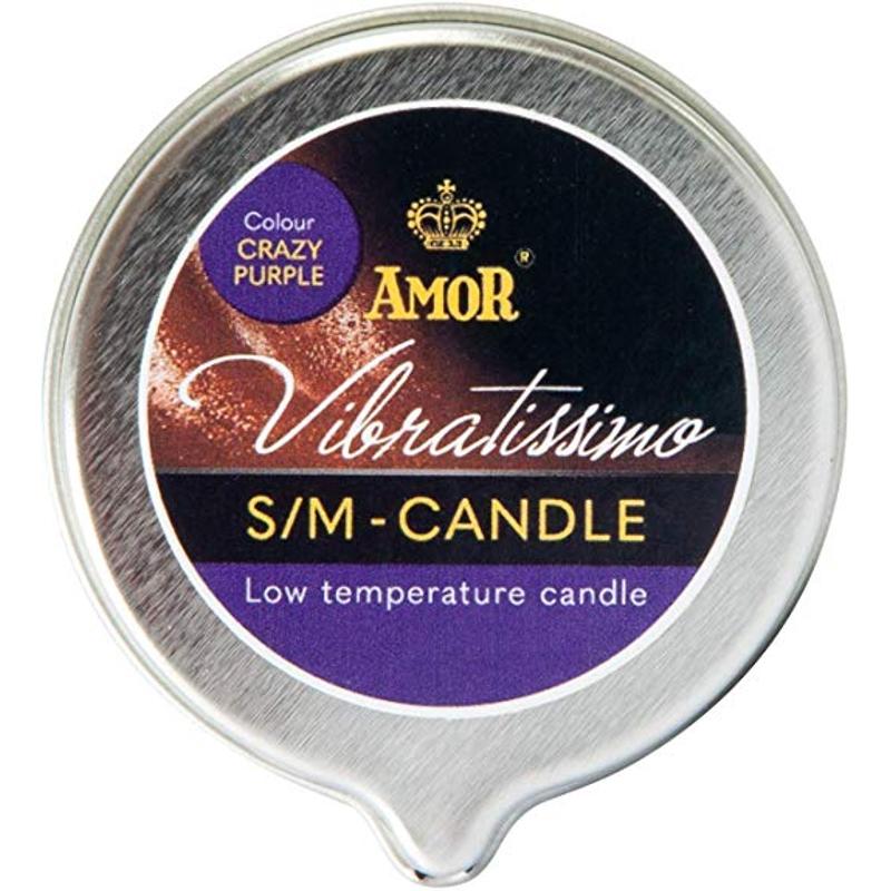 Масажна свічка - Vibratissimo Crazy Purple, 50 мл