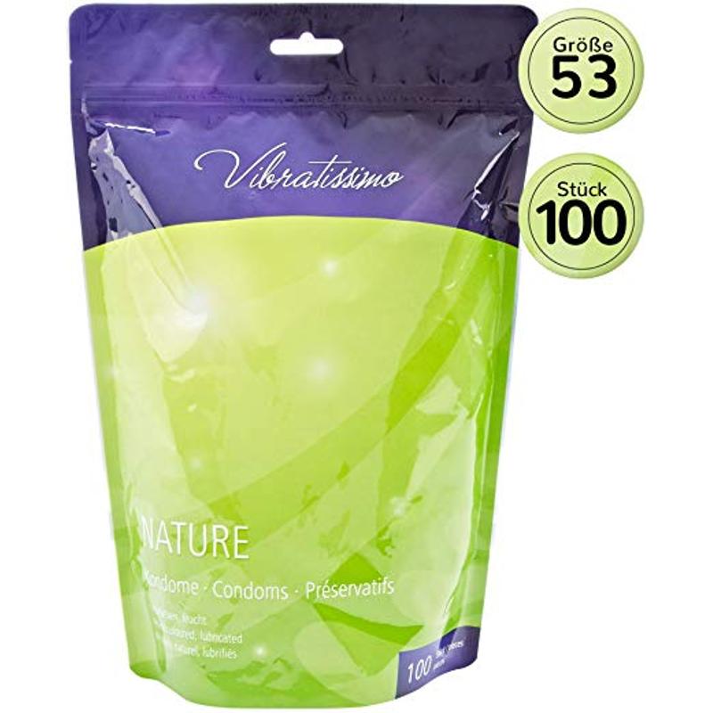 Презервативи - Vibratissimo Nature, 100 шт. (07.2027)