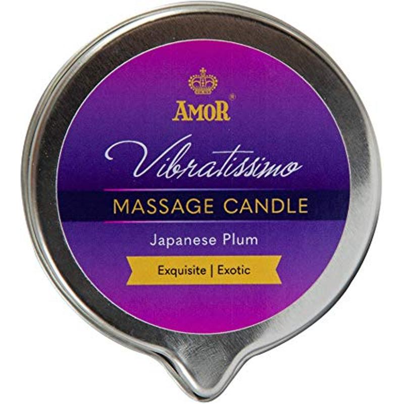 Масажна свічка - Vibratissimo Japanese Plum, 50 мл