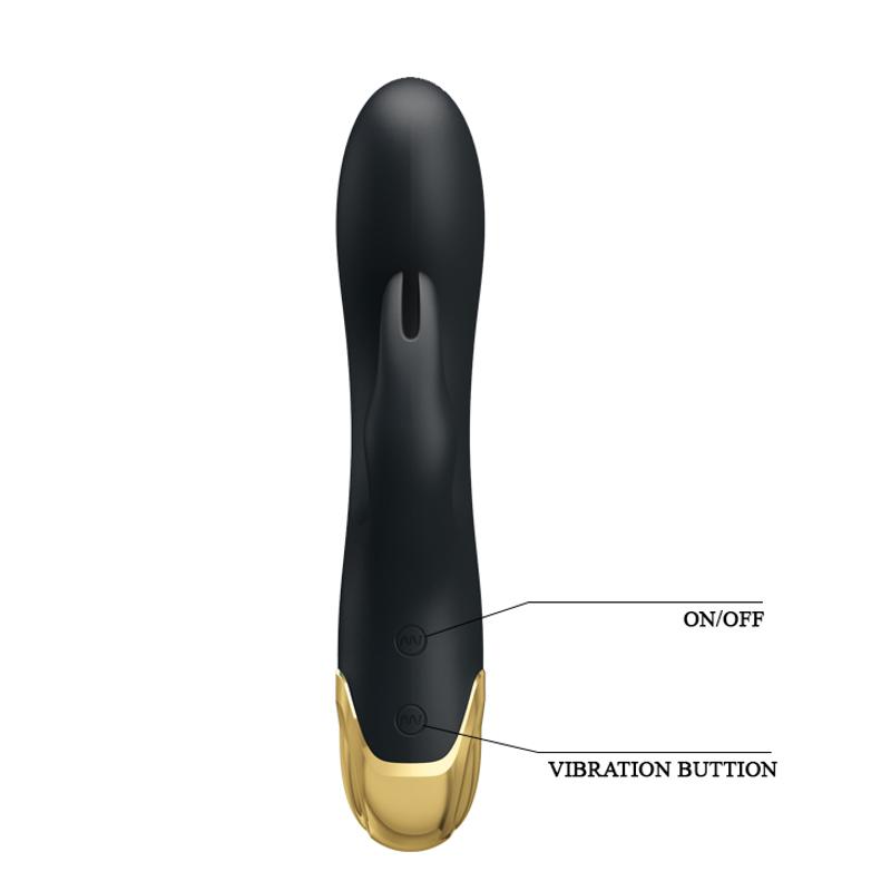 Вібратор - Pretty Love Royal Pleasure Double Pleasure Black