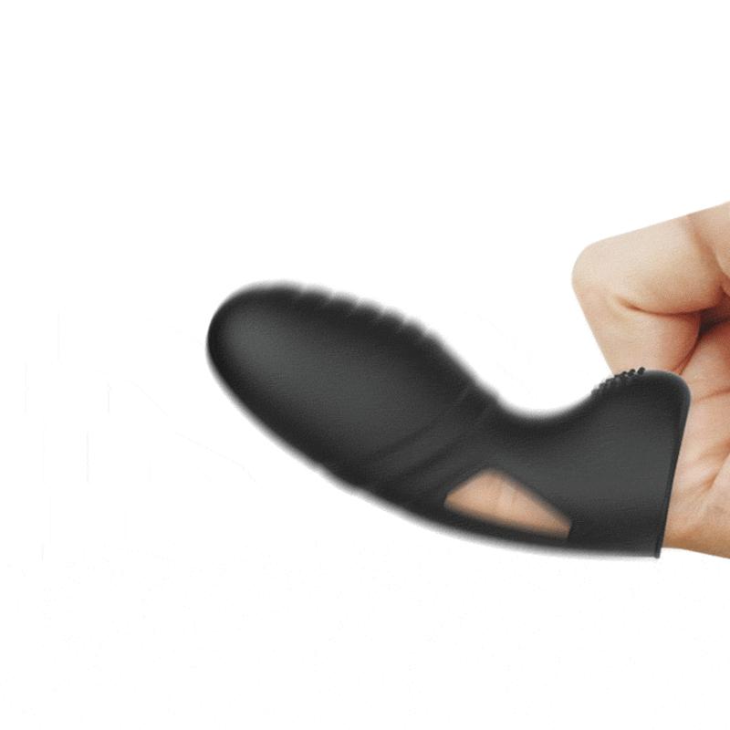 Насадка на палець - Pretty Love Alan Finger Vibrator Black