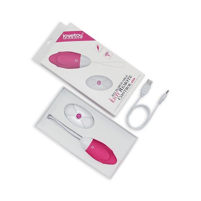 Віброяйце - IJOY Rechargeable Remote Control Egg Pink