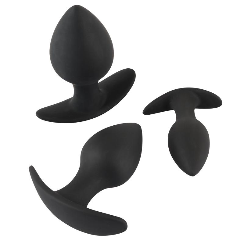 Набір анальних пробок - Black Velvets Anal Trainer Set