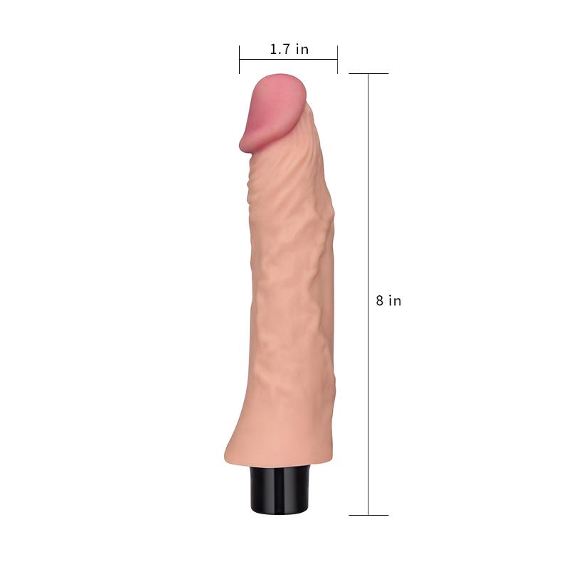 Реалістичний вібратор - Real Softee Vibrator 8"