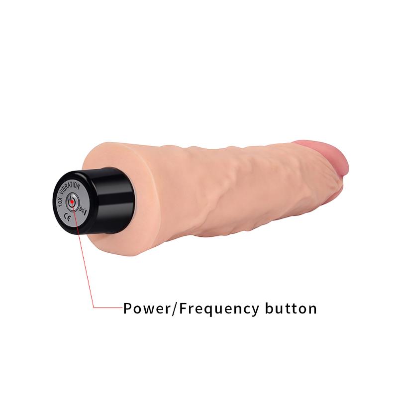 Реалістичний вібратор - Real Softee Vibrator 8"