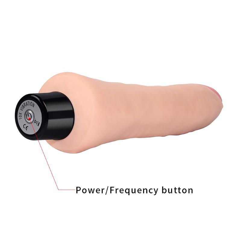 Реалістичний вібратор - Real Softee Vibrator 9"