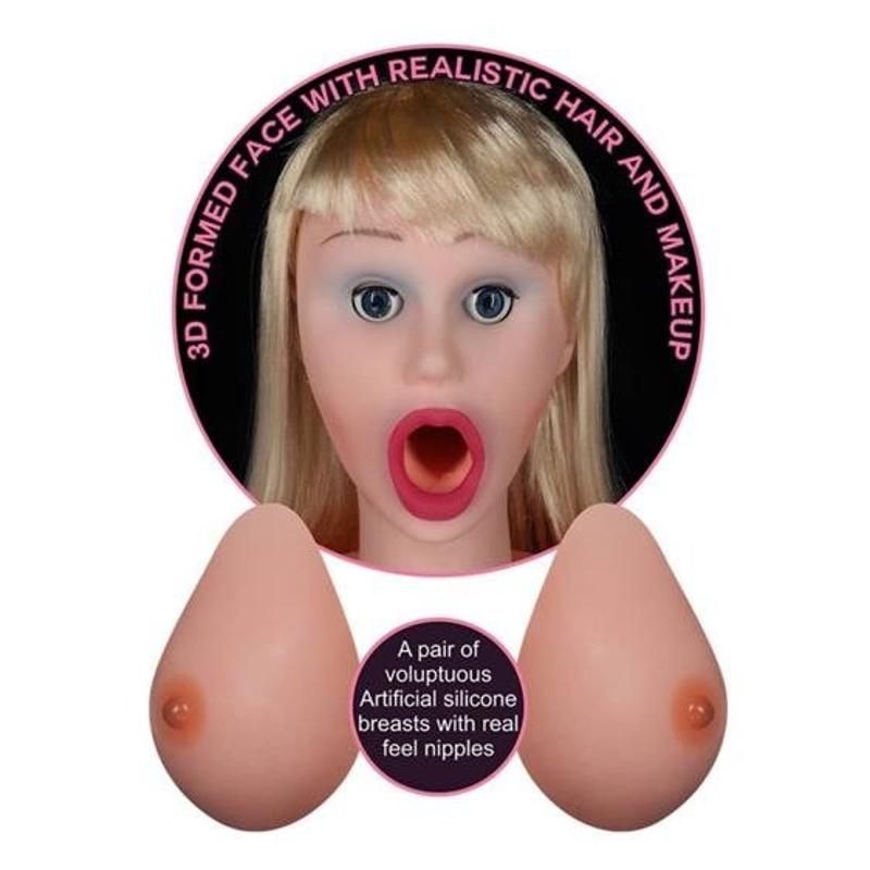 Надувна секс лялька - Silicone Boobie Super Love Doll