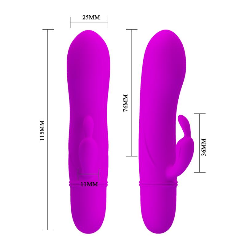 Вібратор - Pretty Love Caesar Vibrator Purple