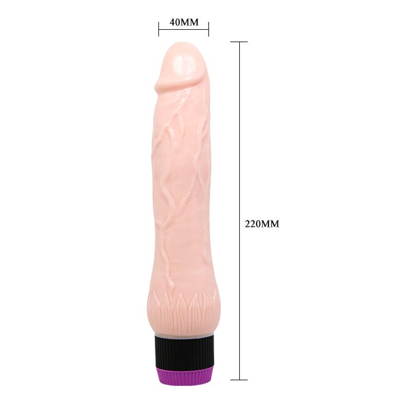 Реалістичний вібратор - The Realistic Cock Flesh, 22 см