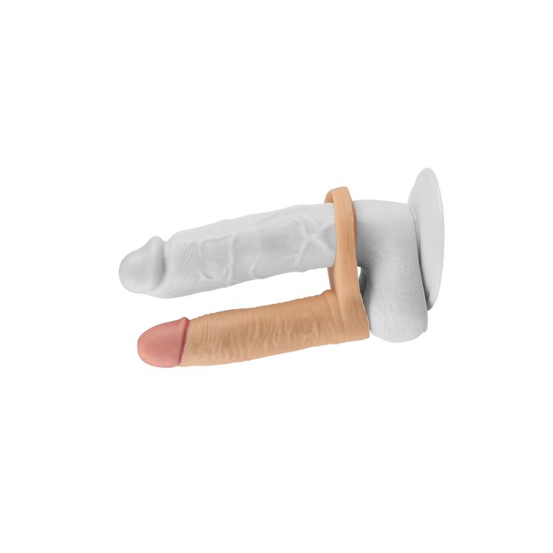 Насадка для подвійного проникнення - The Ultra Soft Double Vibrating 5.8 "