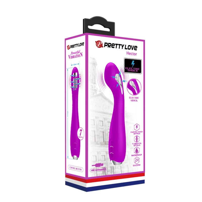 Вібратор - Pretty Love Hector Vibrator Purple (App)