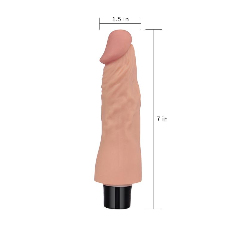 Реалістичний вібратор - Reel Softee Vibrator 7"