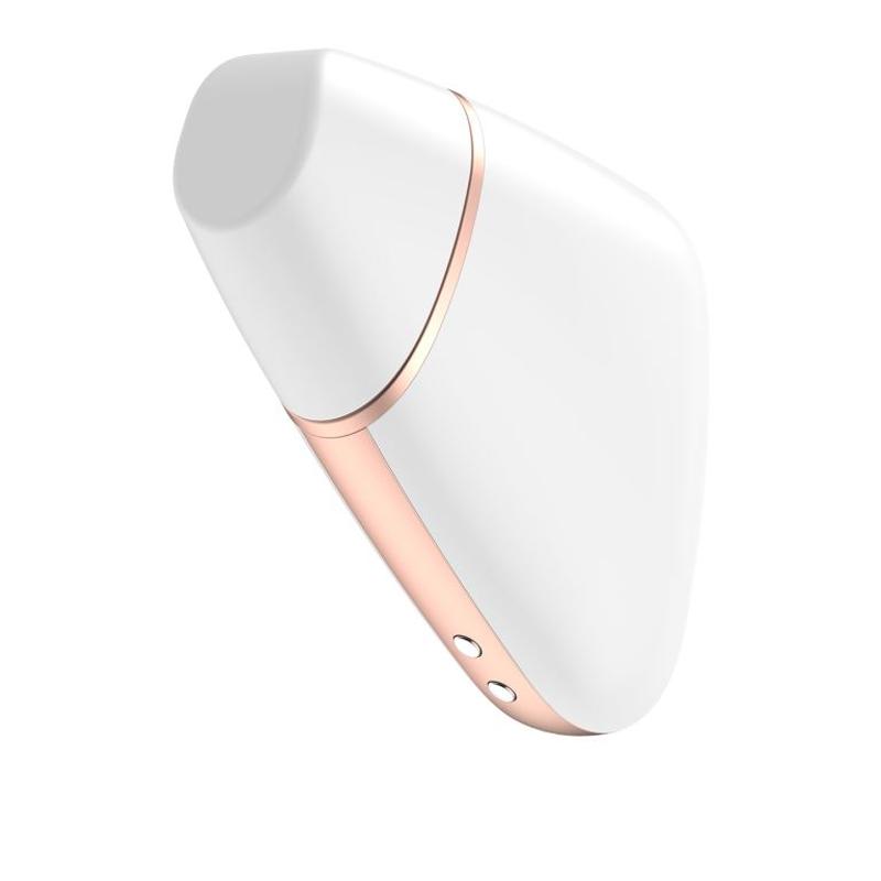 Вакуумний кліторальний вібратор - Satisfyer Love Triangle White (App)