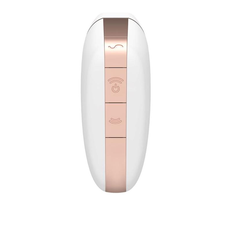 Вакуумний кліторальний вібратор - Satisfyer Love Triangle White (App)