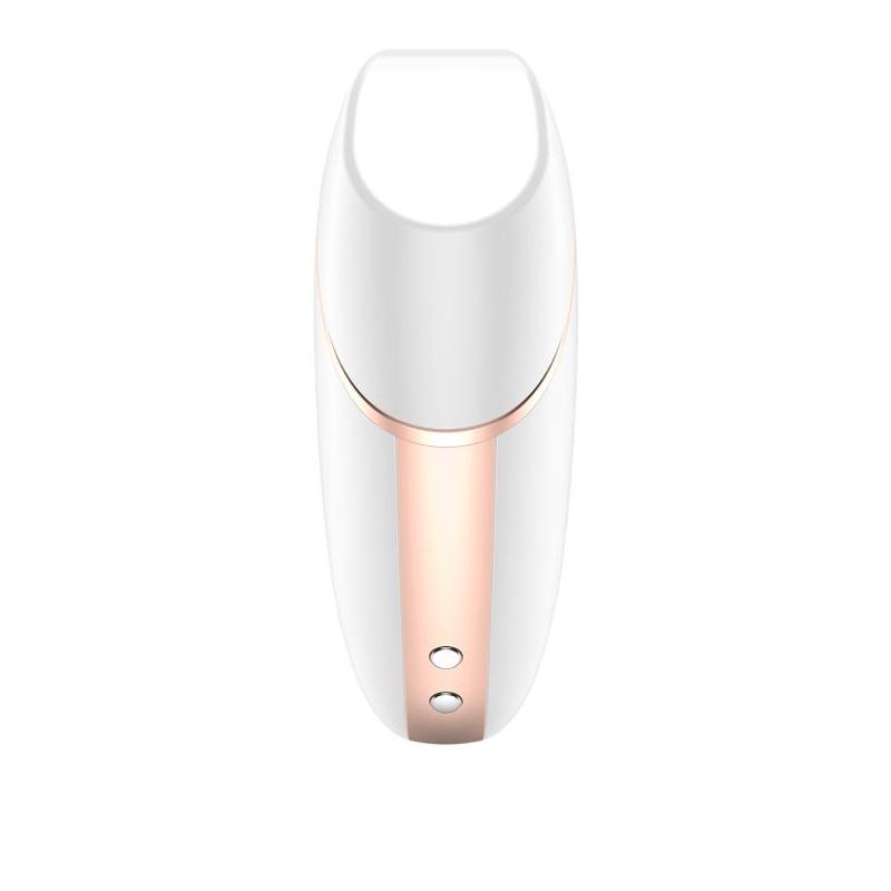Вакуумний кліторальний вібратор - Satisfyer Love Triangle White (App)