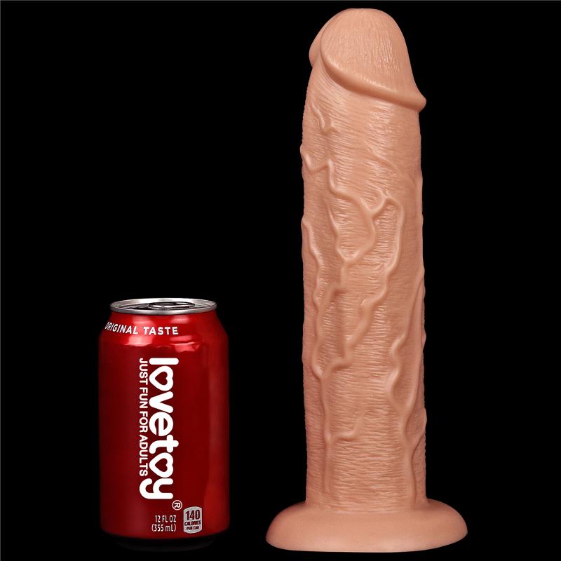 Фалоімітатор - King-Sized Realistic Long Dildo 11" Flesh