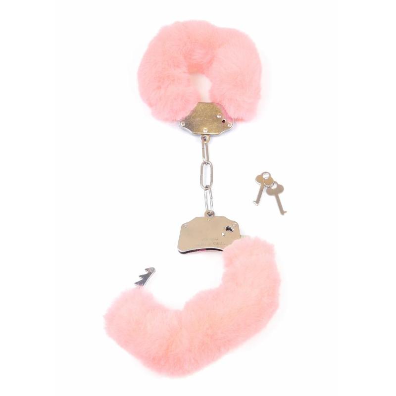 Наручники - Fetish Boss Series Furry Cuffs Light Pink