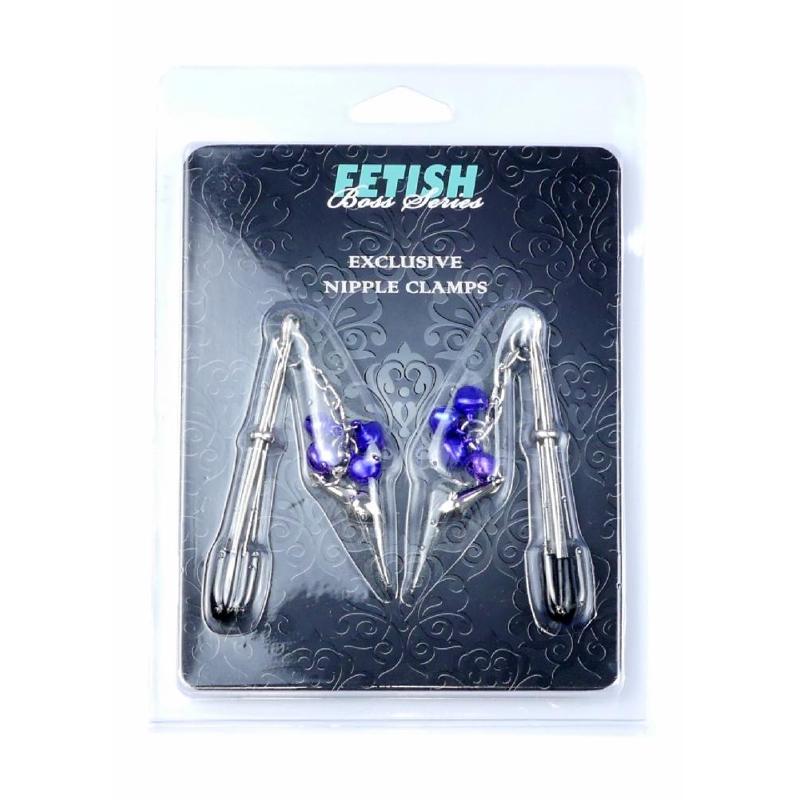 Затискачі для сосків - Fetish Boss Series Exclusive Nipple Clamps No.6